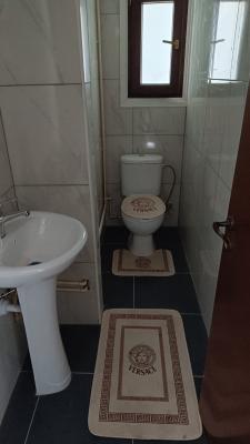 There are two toilets, this is a guest toilet. 